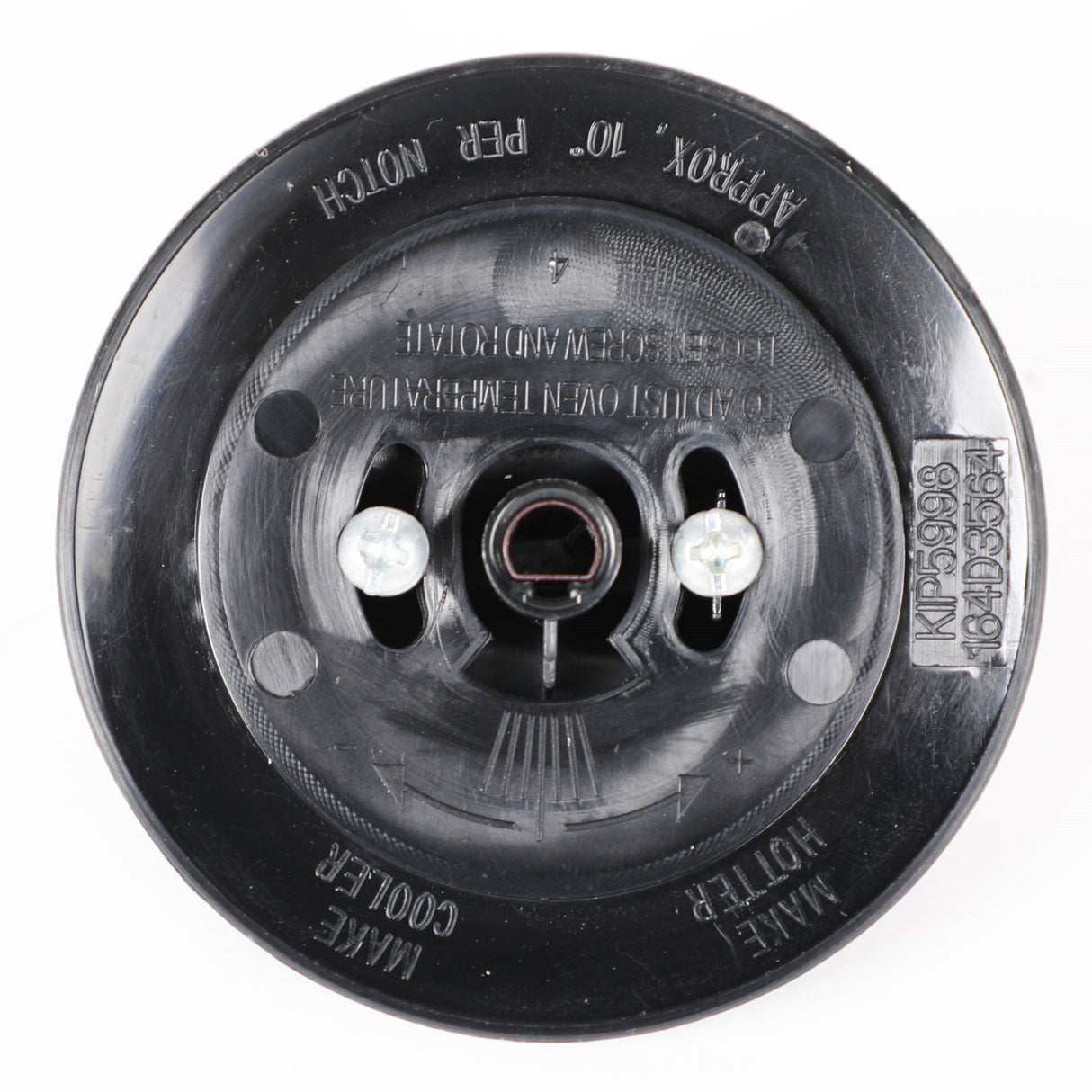 GE WB03X22503 Genuine OEM Range Thermostat Knob - Black