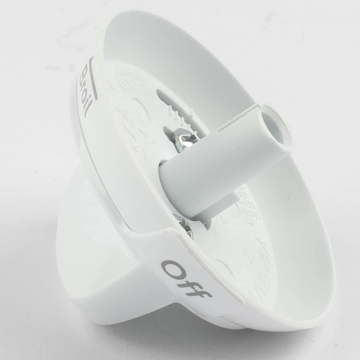 GE WB03X22704 Genuine OEM Range Thermostat Knob - White