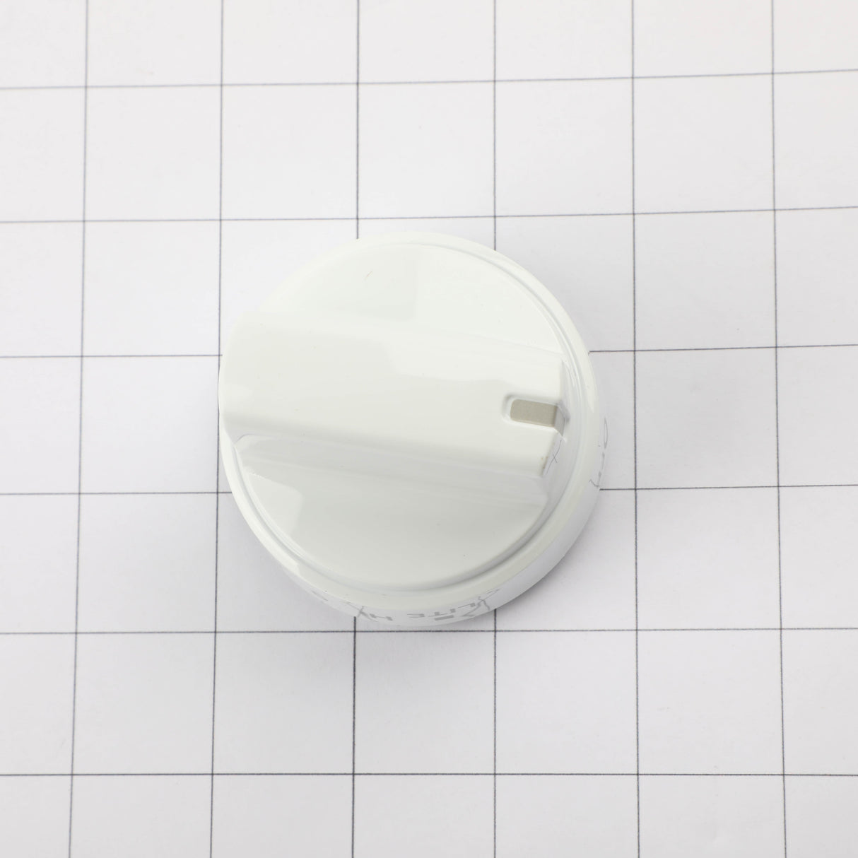 GE WB03X24795 Genuine OEM Range Knob - White