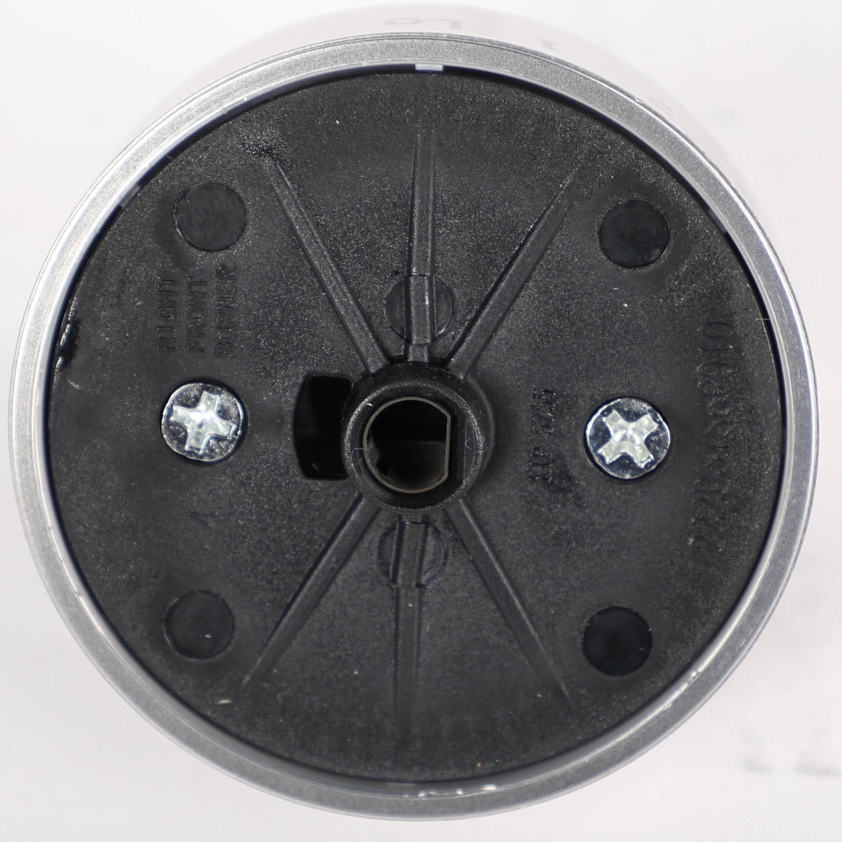 GE WB03X24988 Genuine OEM Range Knob - Stainless Steel