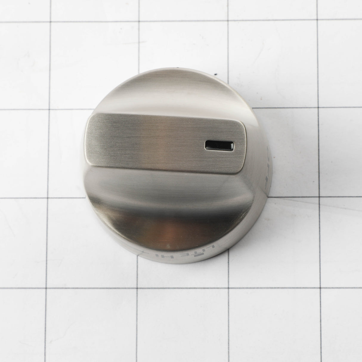 GE WB03X31659 Genuine OEM Brushed Ss Multi Ring Knob