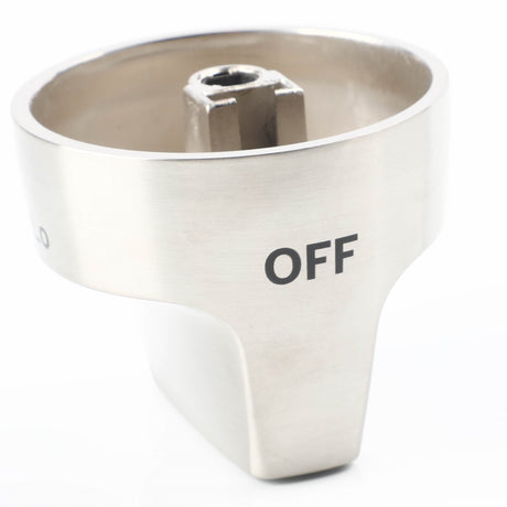 GE WB03X31672 Genuine OEM Brushed Ss Range Control Knob