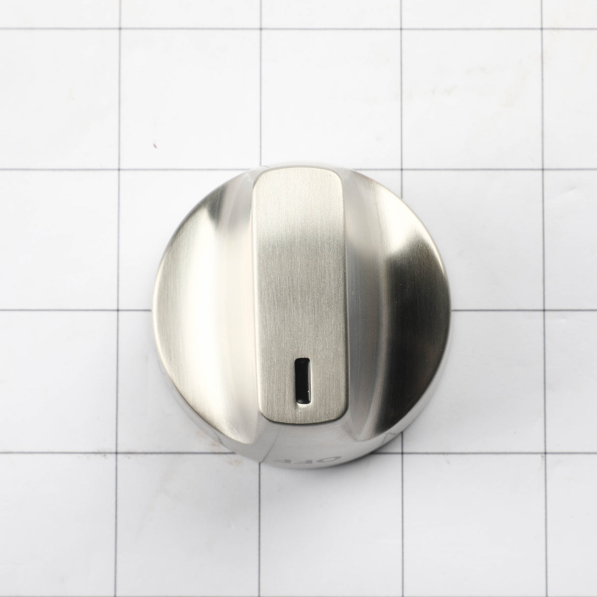 GE WB03X31672 Genuine OEM Brushed Ss Range Control Knob