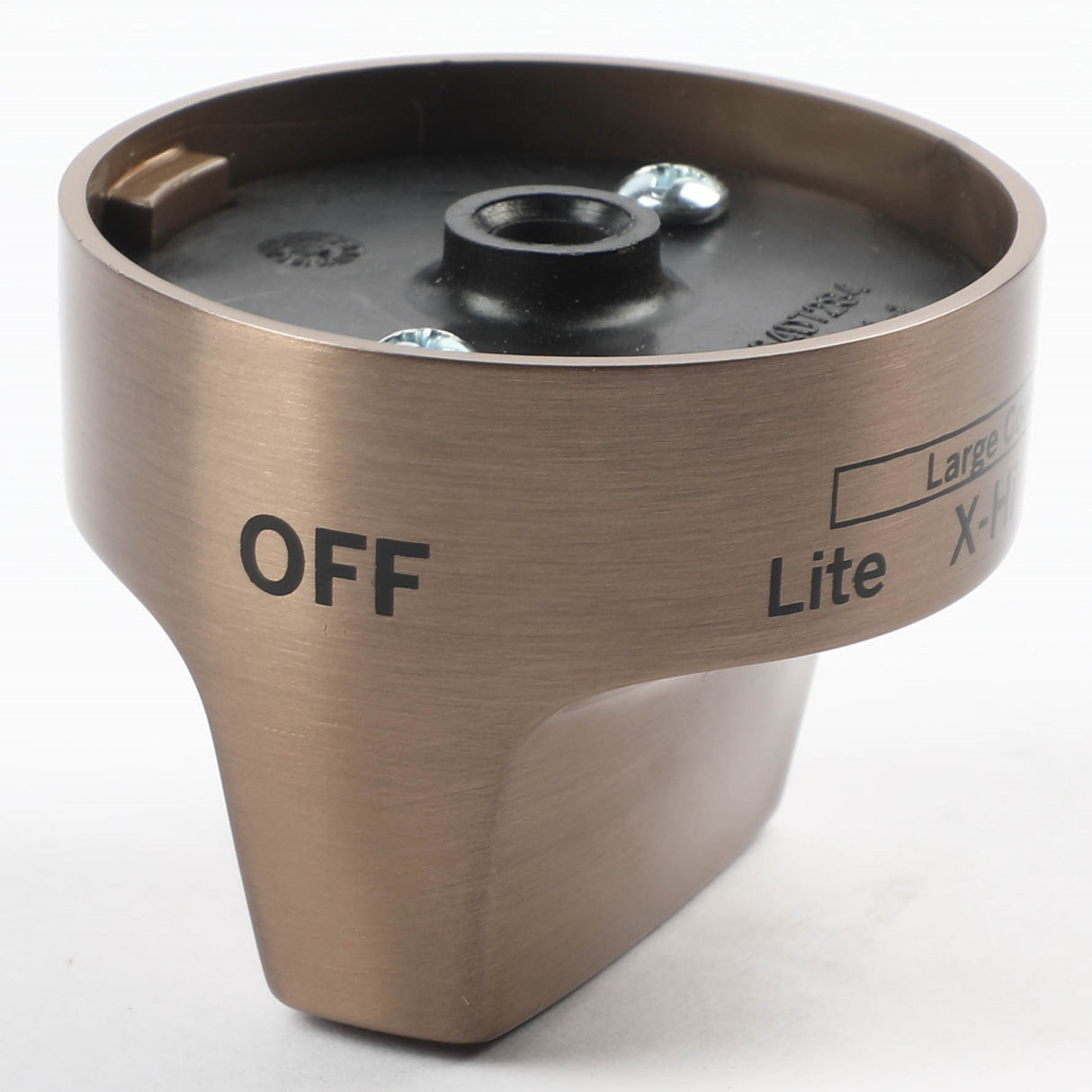 GE WB03X31778 Genuine OEM Brushed Bronze Range Control Knob