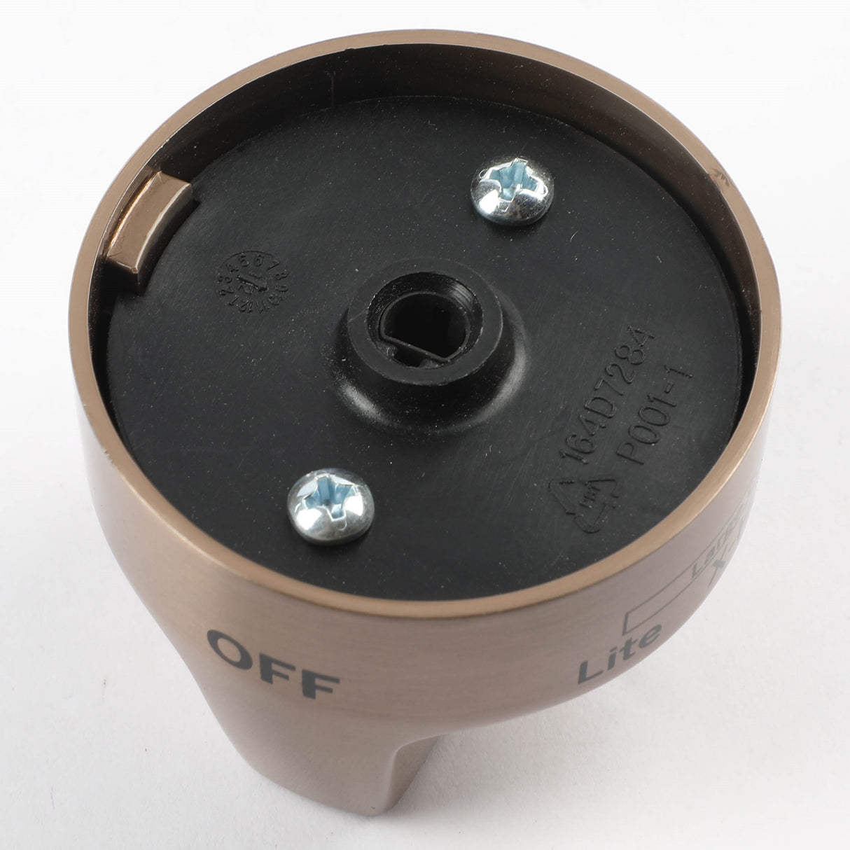 GE WB03X31778 Genuine OEM Brushed Bronze Range Control Knob