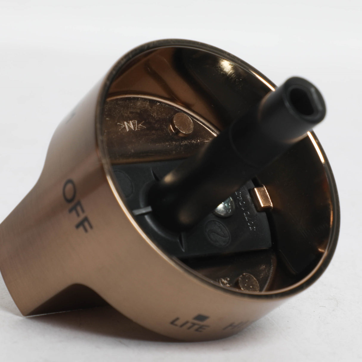 GE WB03X39560 Genuine OEM Brushed Bronze Knob Multi Ring