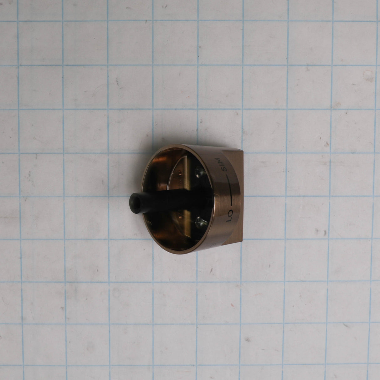 GE WB03X39560 Genuine OEM Brushed Bronze Knob Multi Ring