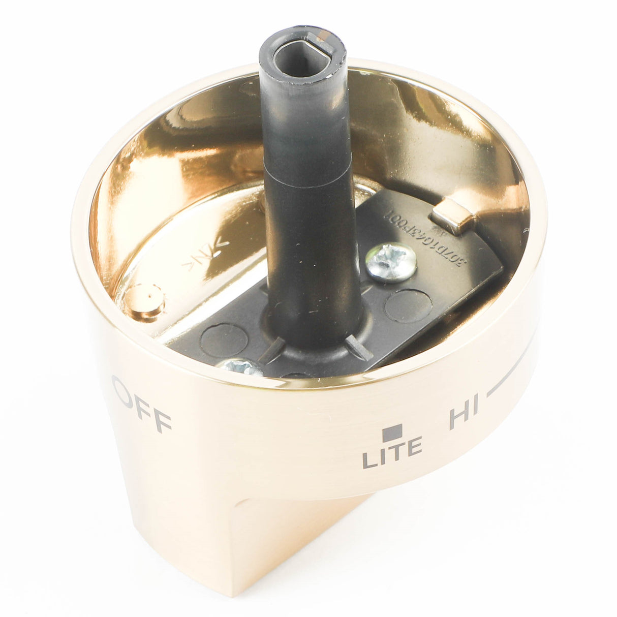 GE WB03X46000 Genuine OEM Brushed Brass Knob Asm
