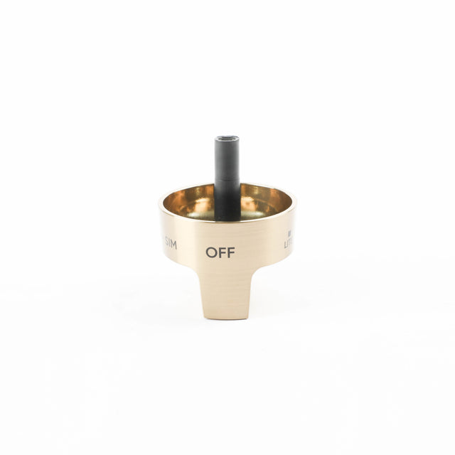GE WB03X46000 Genuine OEM Brushed Brass Knob Asm
