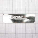 GE Range Ducts & Vents WB06X10715 replacement part