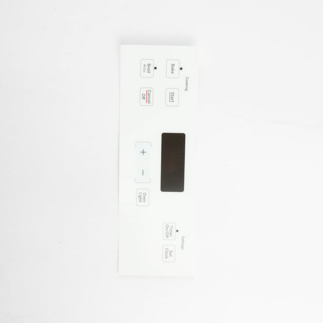 GE WB07X21378 Genuine OEM Range Control Panel - White