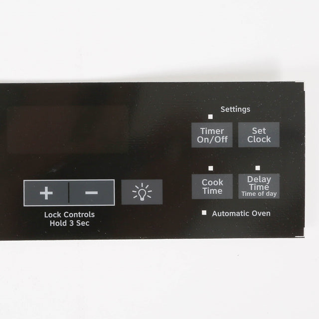 GE WB07X22681 Genuine OEM Range Control Panel - Black