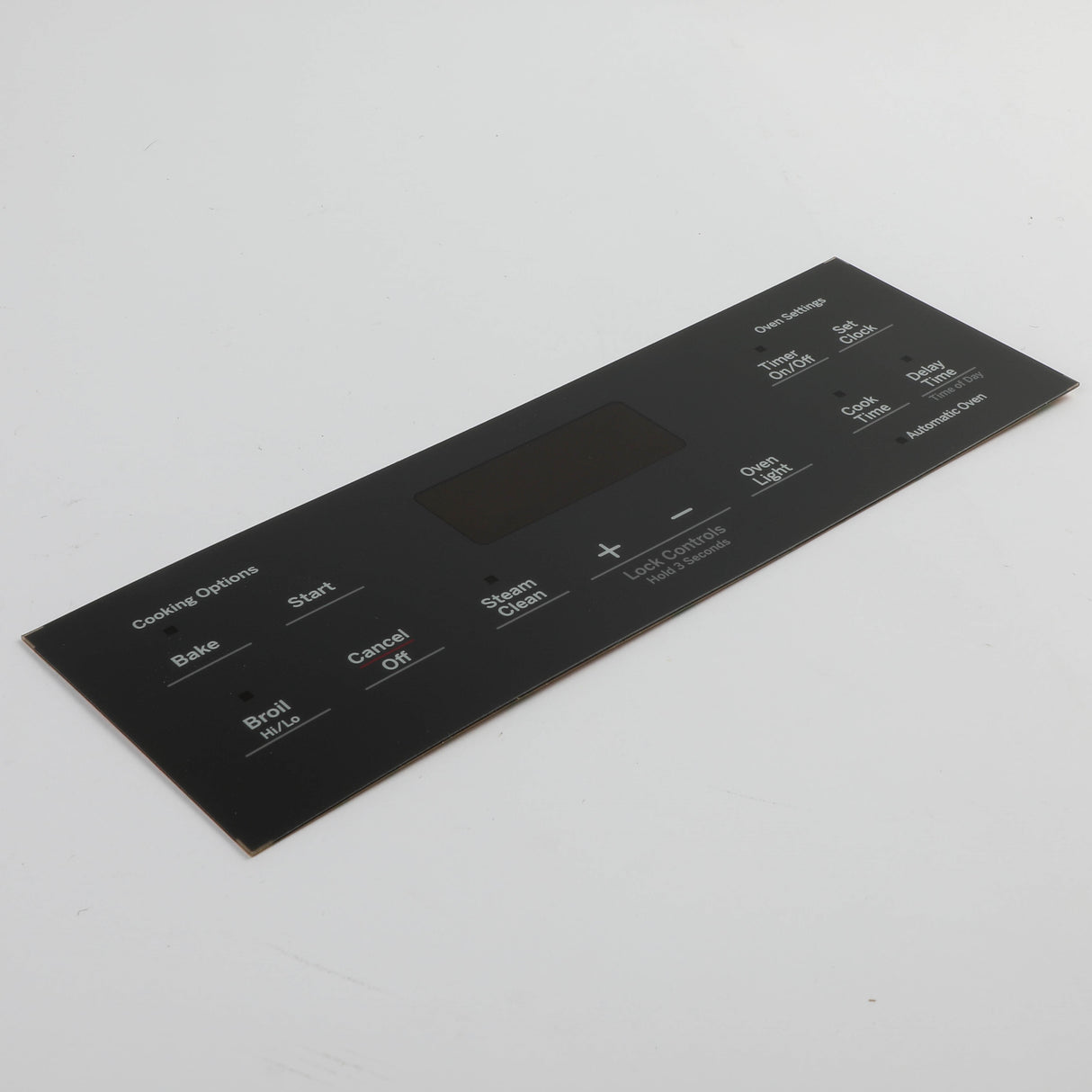GE WB07X25217 Genuine OEM Range Control Panel - Black