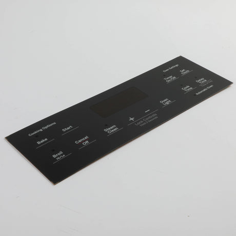 GE WB07X25217 Genuine OEM Range Control Panel - Black