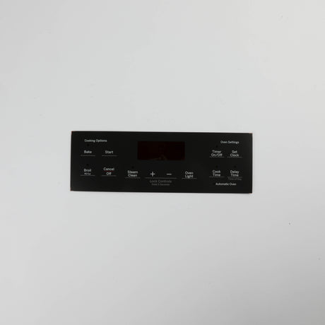 GE WB07X25217 Genuine OEM Range Control Panel - Black