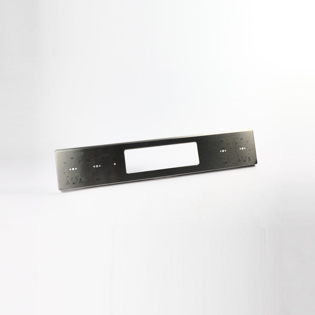 GE WB07X33621 Genuine OEM Stainless Control Panel Overlay