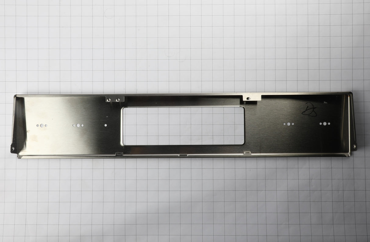 GE WB07X33621 Genuine OEM Stainless Control Panel Overlay