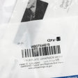 GE WB07X44619 Genuine OEM Faceplate Graphics-White