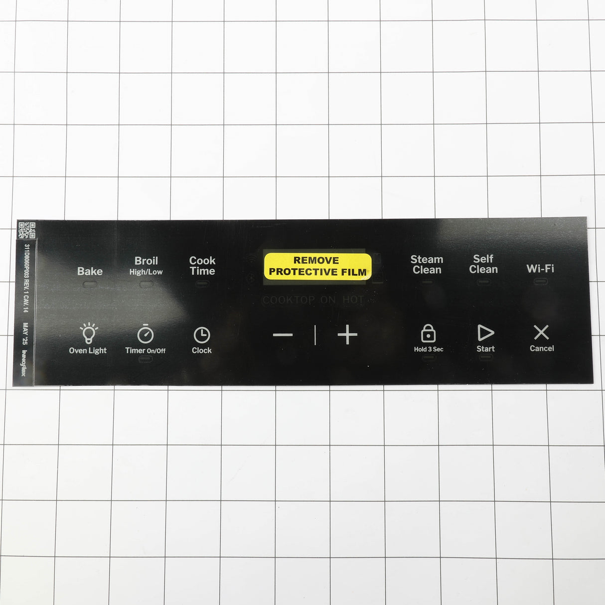 GE WB07X47346 Genuine OEM Overlay