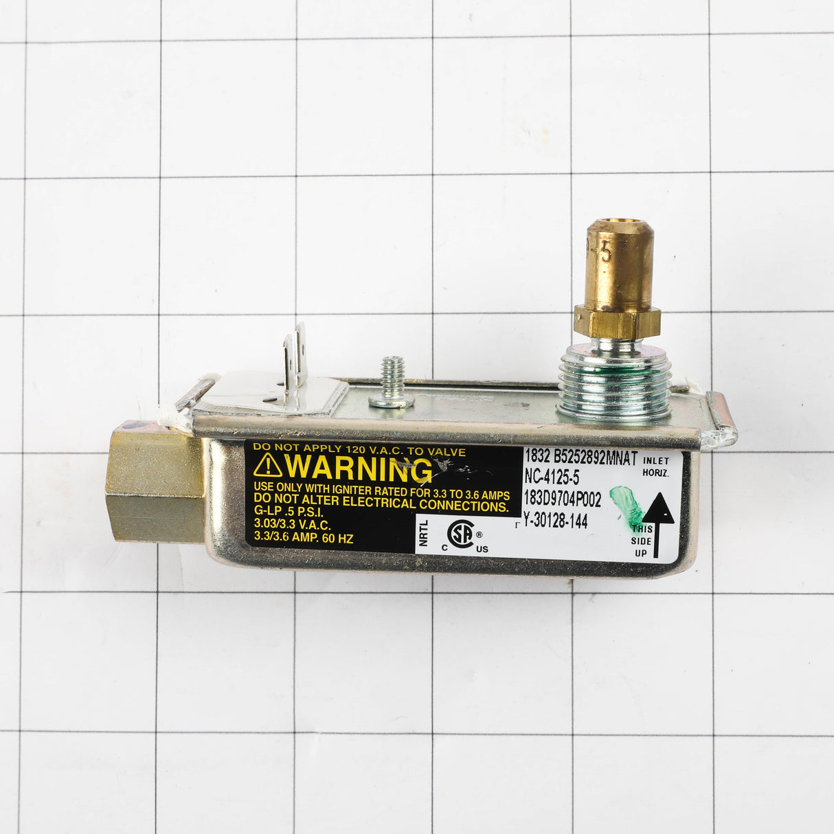 GE WB19K10029 Genuine OEM Range Single Safety Valve