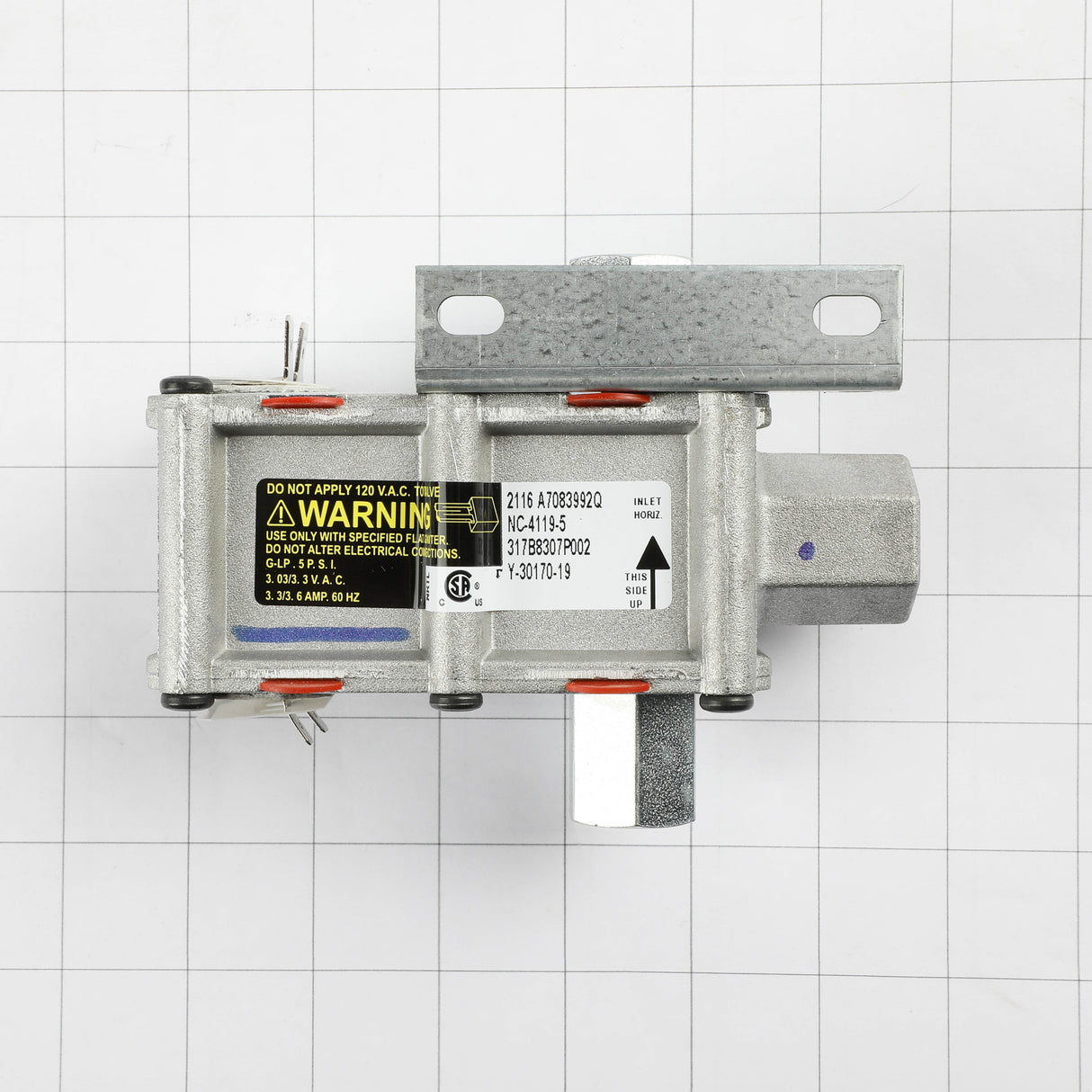 GE WB21X20474 Genuine OEM Safety Valve Dual