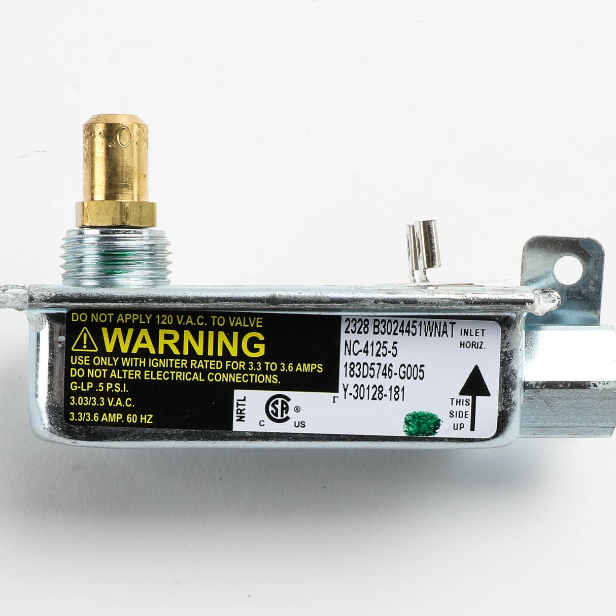 GE WB21X21212 Genuine OEM Safety Valve Single