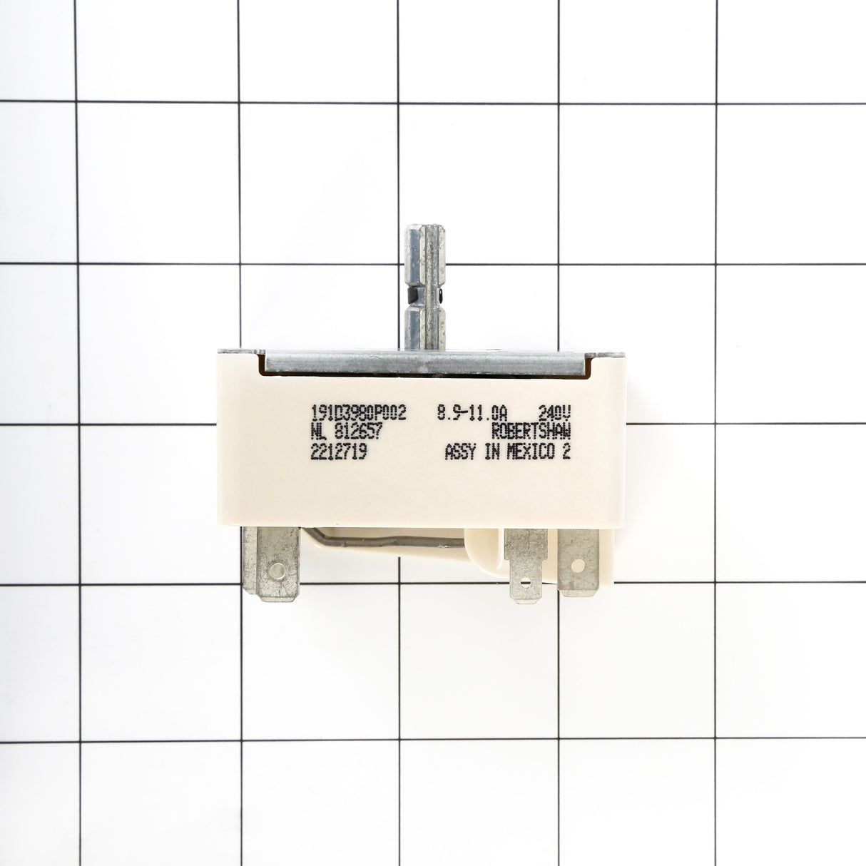 GE WB23K10003 Genuine OEM Range 8 Burner Control Switch