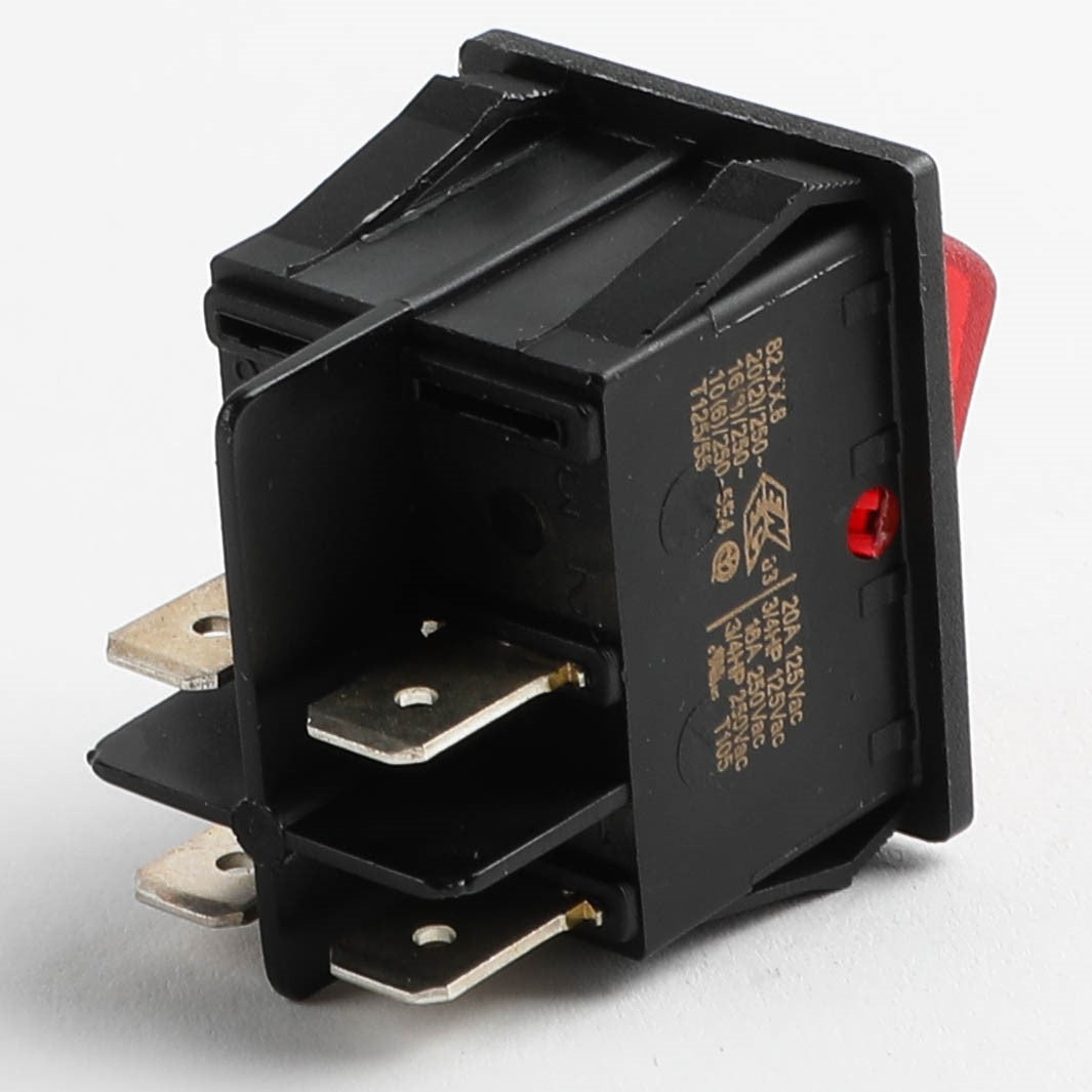 GE WB24X33725 Genuine OEM Heat-Lamp Rocker Switch