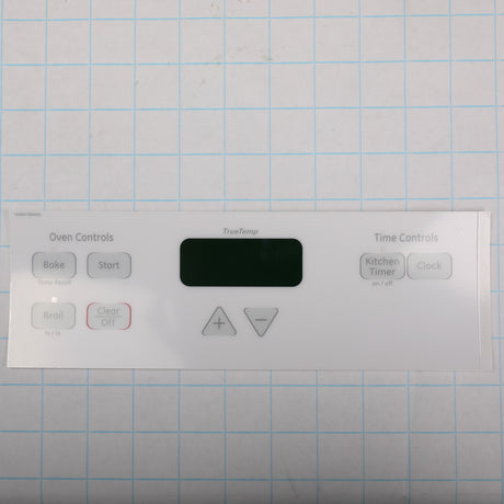 GE WB27T11090 Genuine OEM Faceplate Graphics Asm