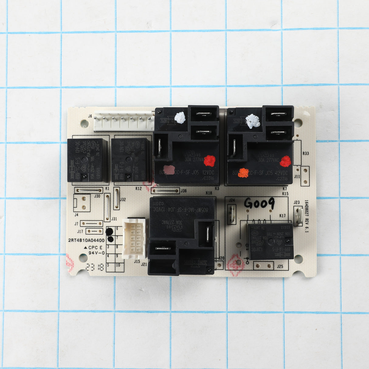 GE WB27T11355 Genuine OEM Board Daughter Relay 6