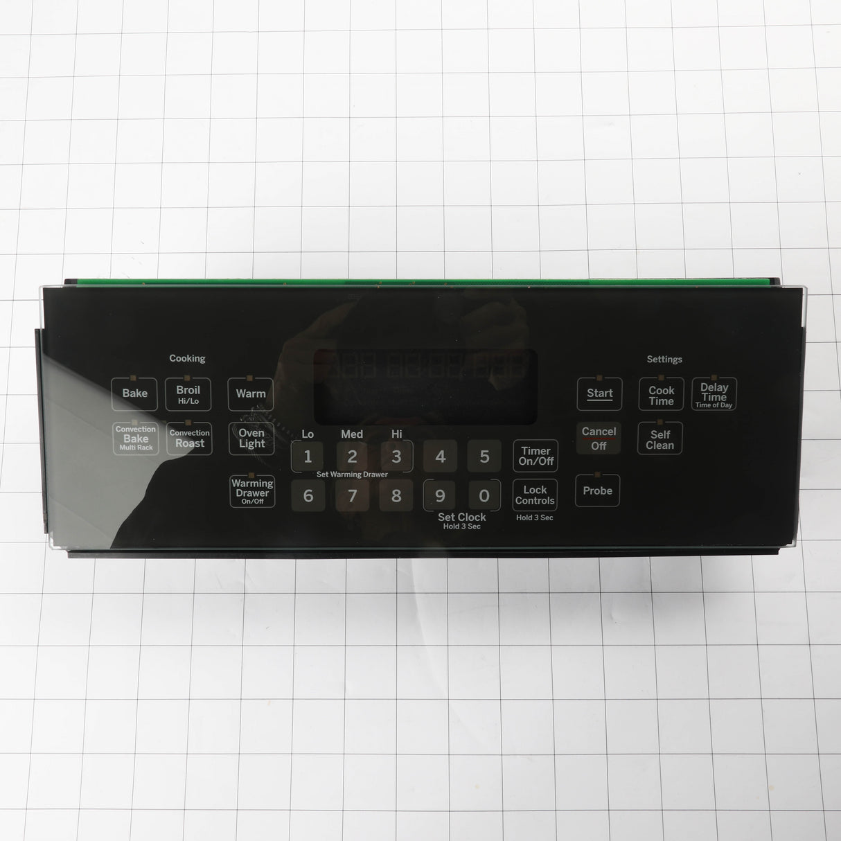 GE WB27X20746 Genuine OEM Glass And Touch Board Asm