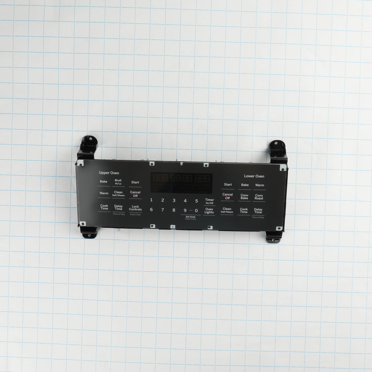 GE WB27X32205 Genuine OEM Dorian Gray Overlay And Control White Le