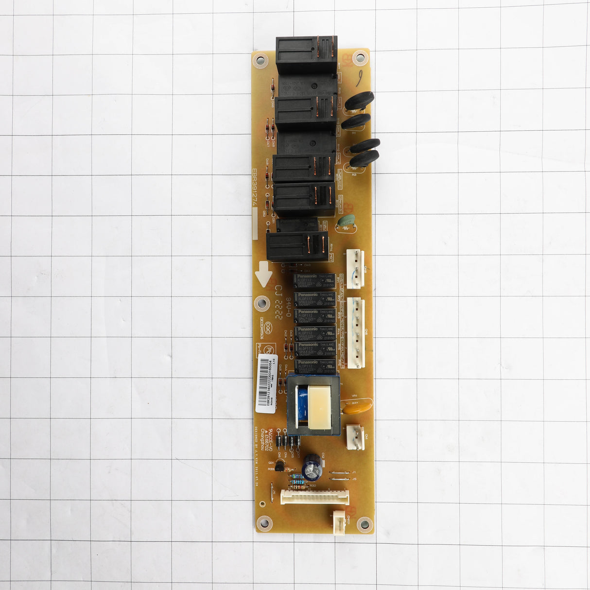 GE WB27X33045 Genuine OEM Relay Board