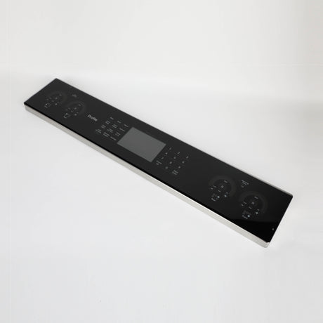 GE WB27X33633 Genuine OEM Black Stainless Control Panel Overlay W/