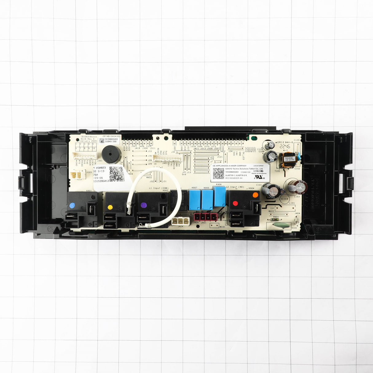 GE WB27X41348 Genuine OEM Control And Faceplate