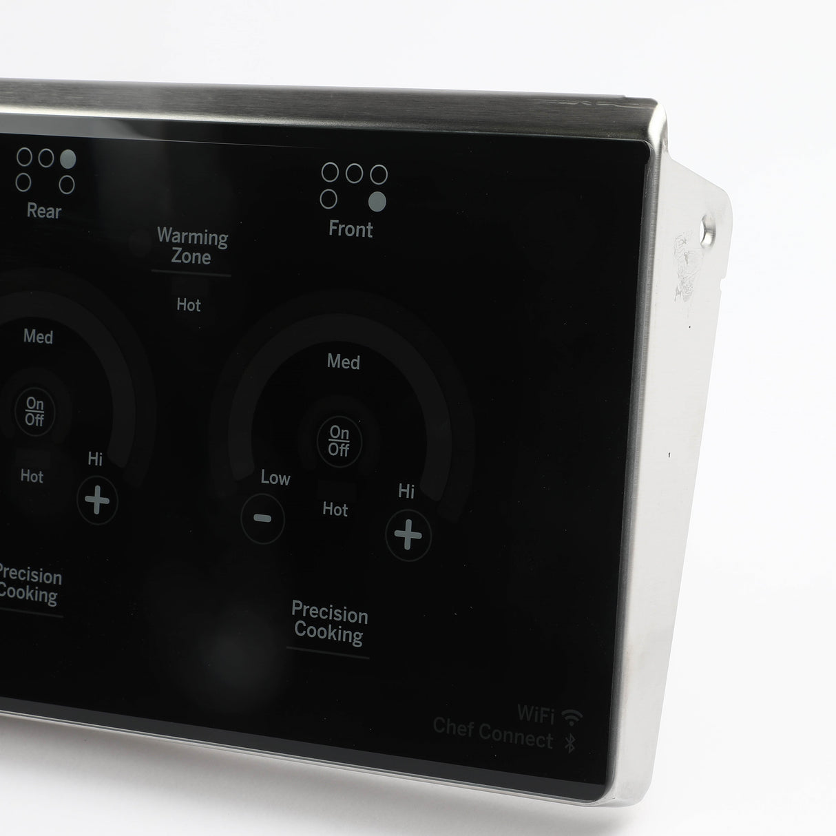 GE WB27X43576 Genuine OEM Stainless Control Panel Overlay W/ Wifi