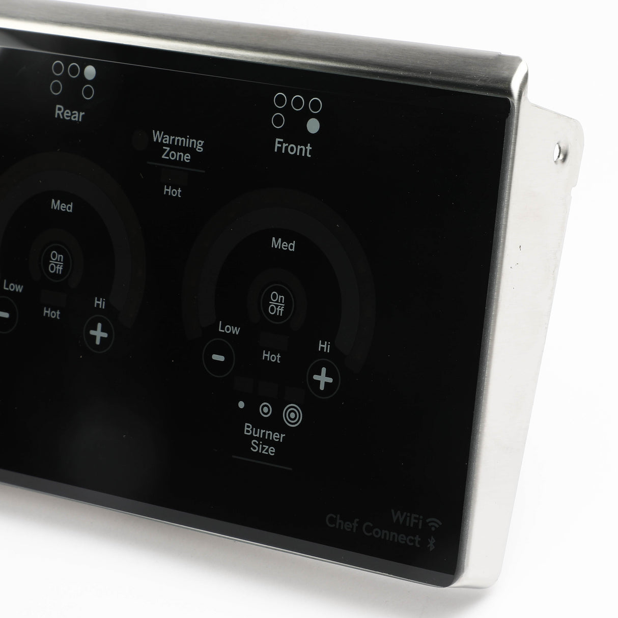 GE WB27X43578 Genuine OEM Stainless Control Panel Overlay W/ Wifi