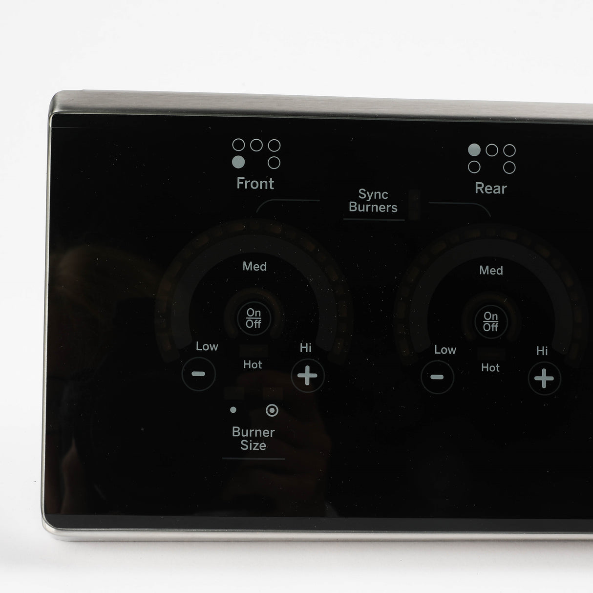 GE WB27X43578 Genuine OEM Stainless Control Panel Overlay W/ Wifi