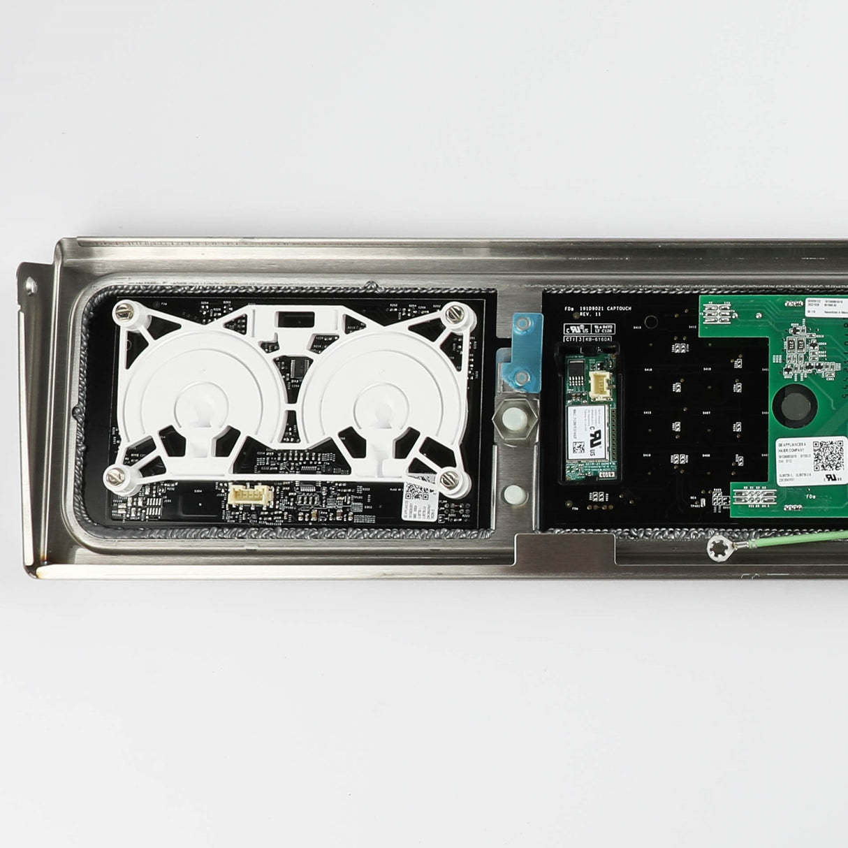 GE WB27X43579 Genuine OEM Stainless Control Panel Overlay W/ Wifi