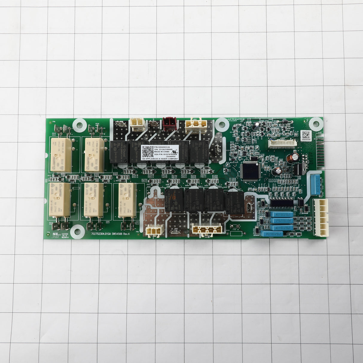 GE WB27X44566 Genuine OEM Board Relay Machine Ctrl