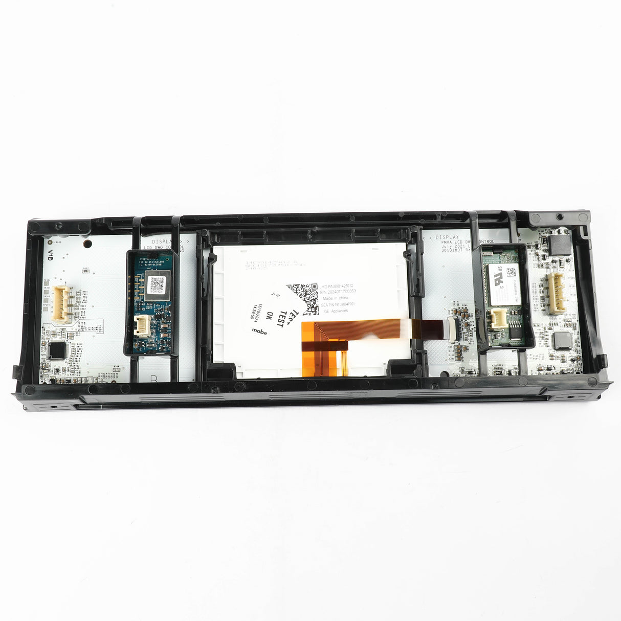 GE WB27X45669 Genuine OEM Glass And Touch Board Asm