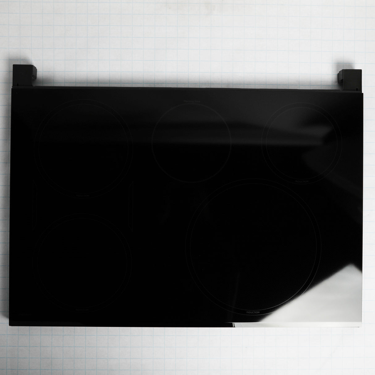 GE WB34X37386 Genuine OEM Range Top Glass And Front Support Kit
