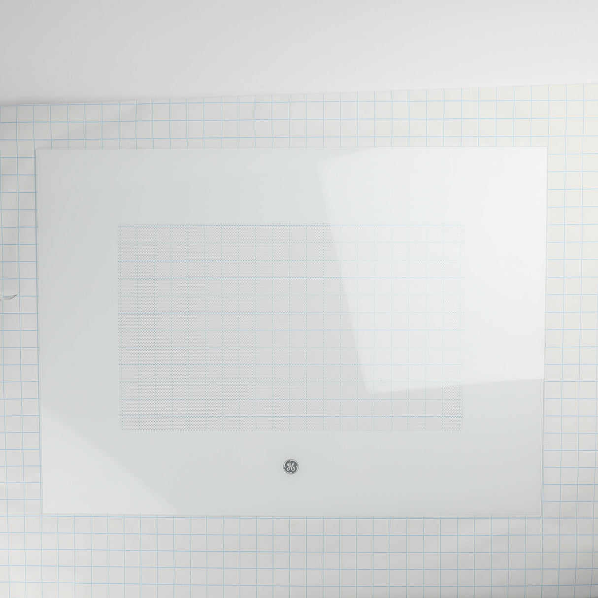 GE WB56X26641 Genuine OEM Glass Ovn Dr Otr (Wh)