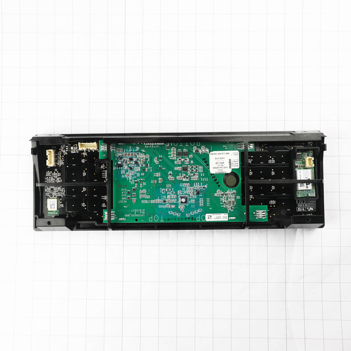 GE WB56X28191 Genuine OEM Range Glass And Touch Board Assembly