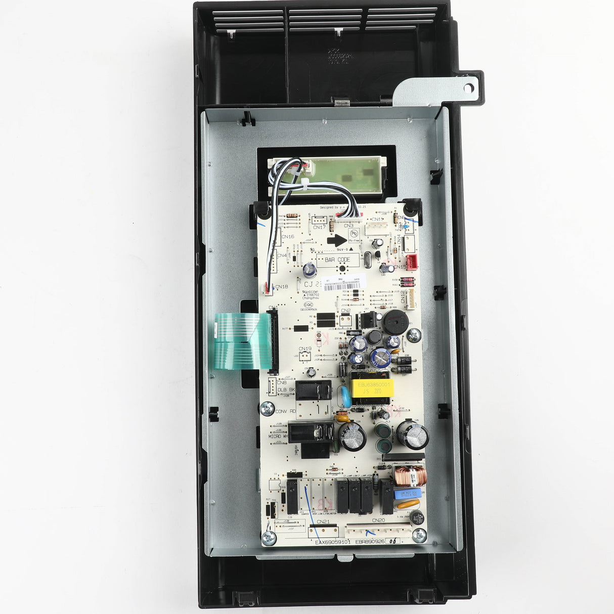 GE WB56X35668 Genuine OEM Stainless Steel Control Panel