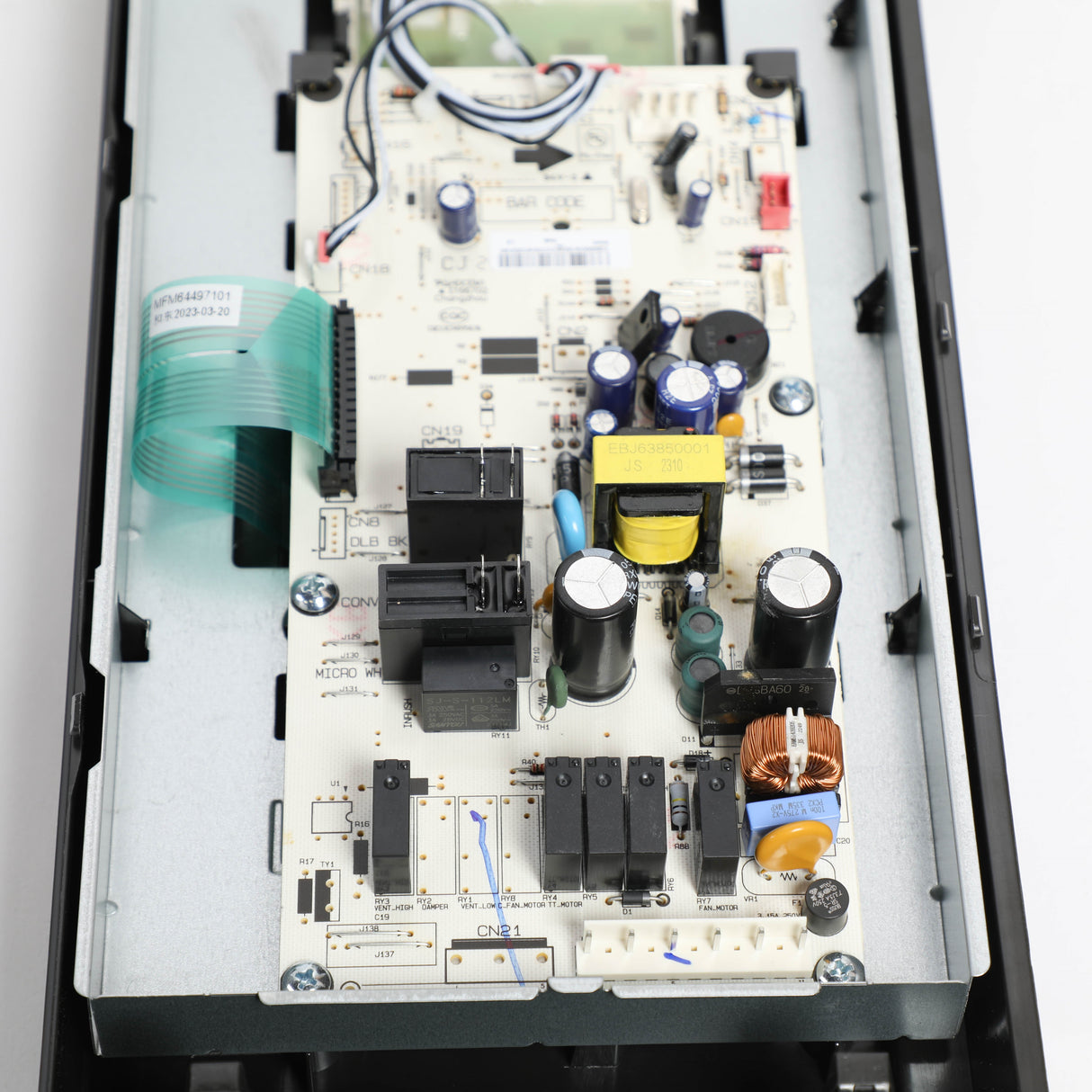GE WB56X35684 Genuine OEM Stainless Steel Control Panel