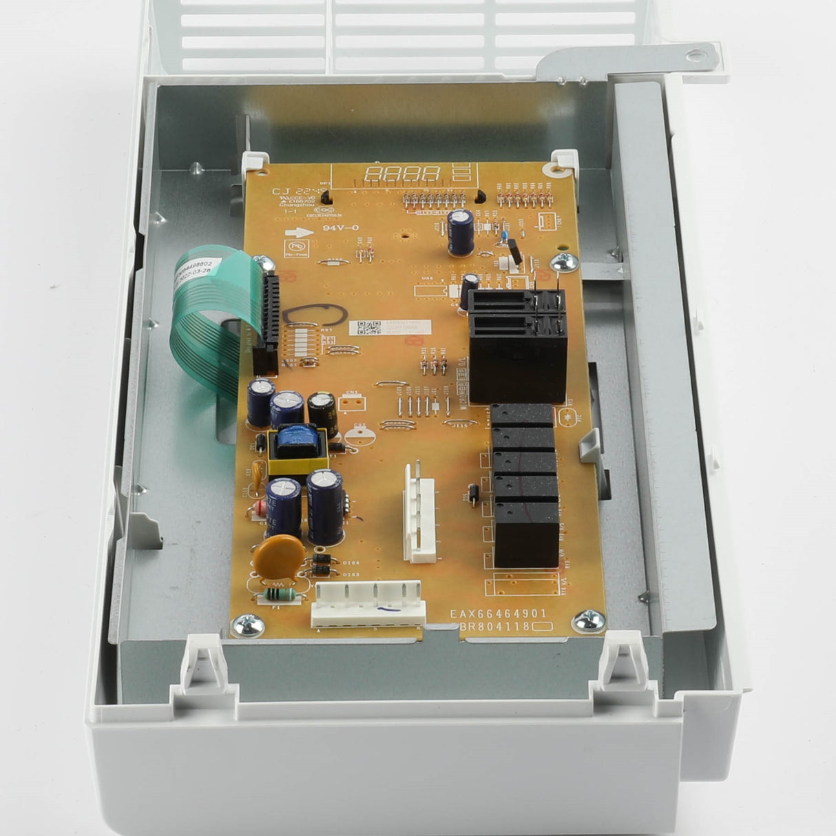 GE WB56X38146 Genuine OEM White Control Panel