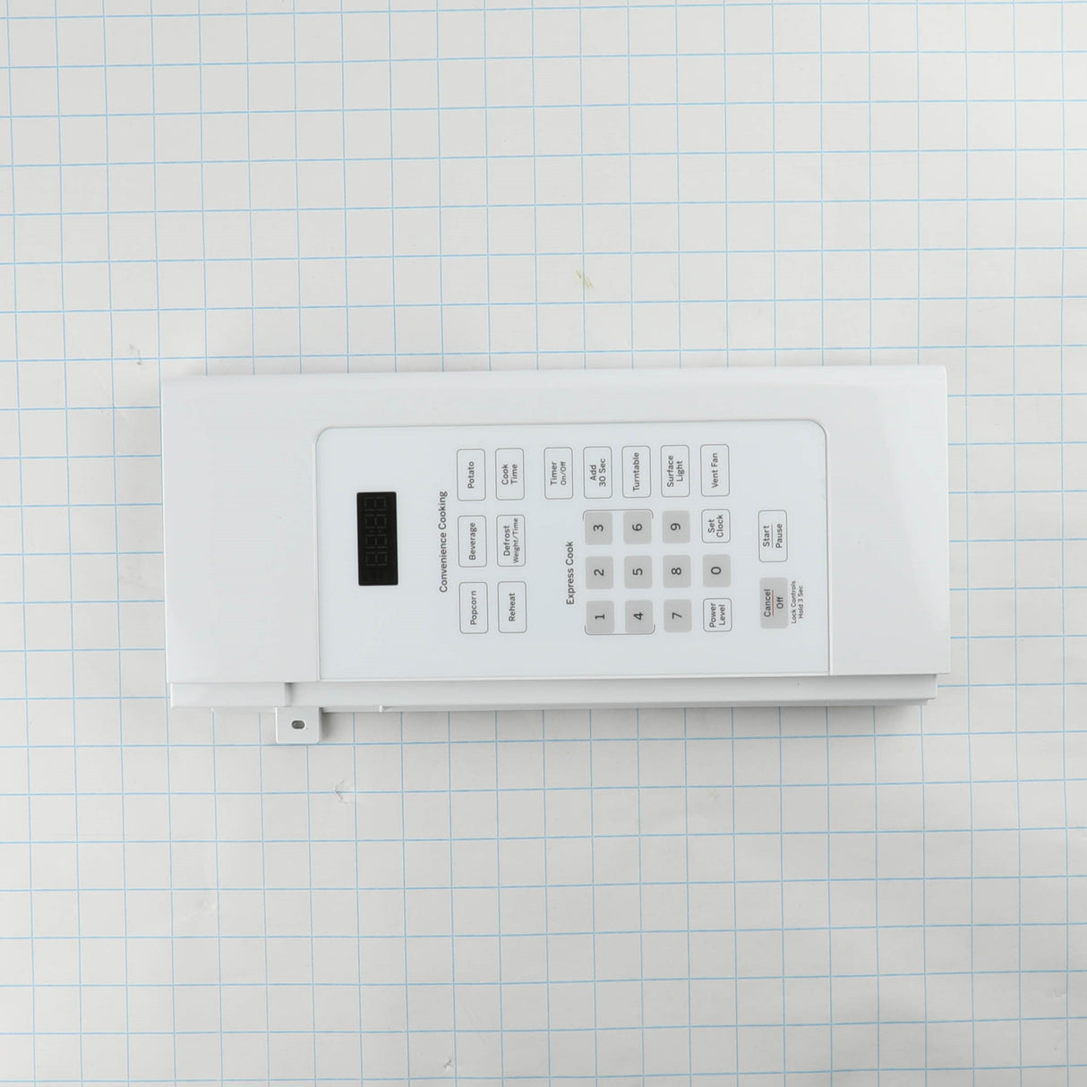 GE WB56X38146 Genuine OEM White Control Panel