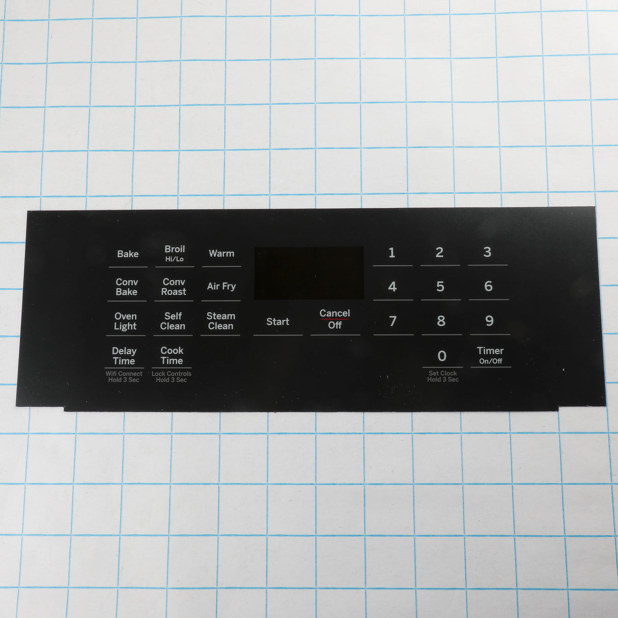 GE WB07X41933 Genuine OEM Overlay Rc19
