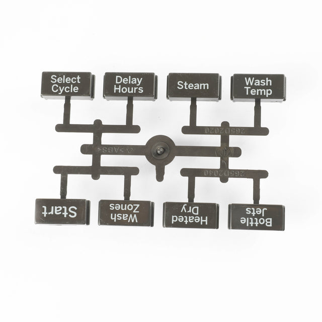 GE WD09X22799 Genuine OEM Button And Graphics Asm